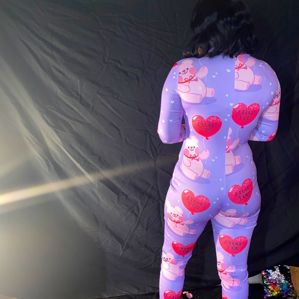 Valentine’s Day onesie (I love you )